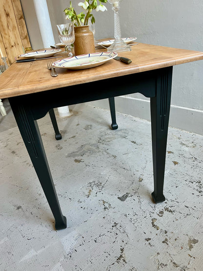 Table bistrot ancienne bois