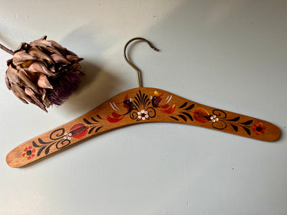 Cintres vintage peint à la main - lot de 2