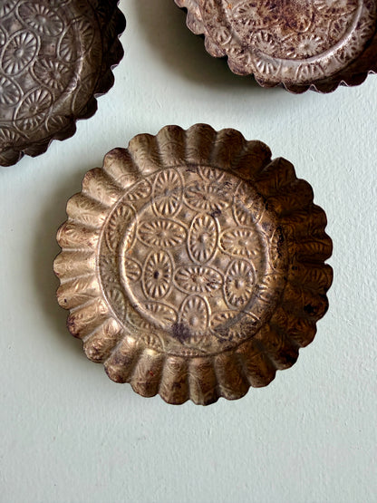 Moules à mini-tartes vintage - lot de 5