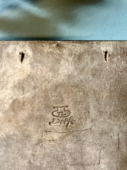 Tuile de Delft « coq »