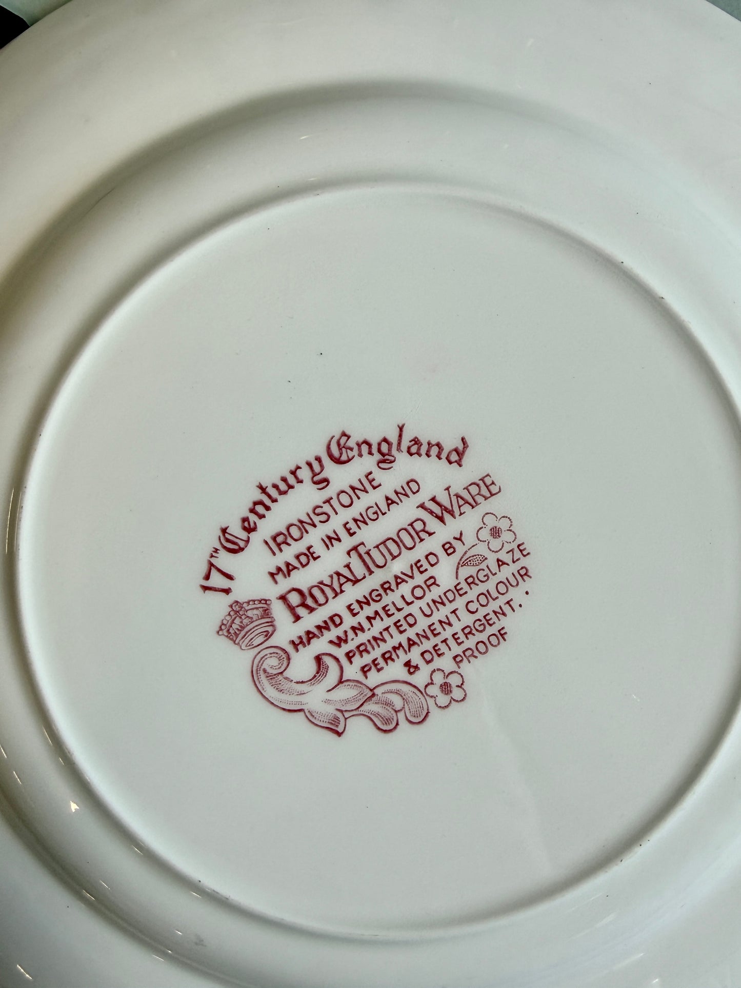 Assiette creuse Royal Tudor Ware