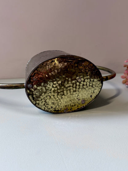 Arrosoir en cuivre martelé vintage