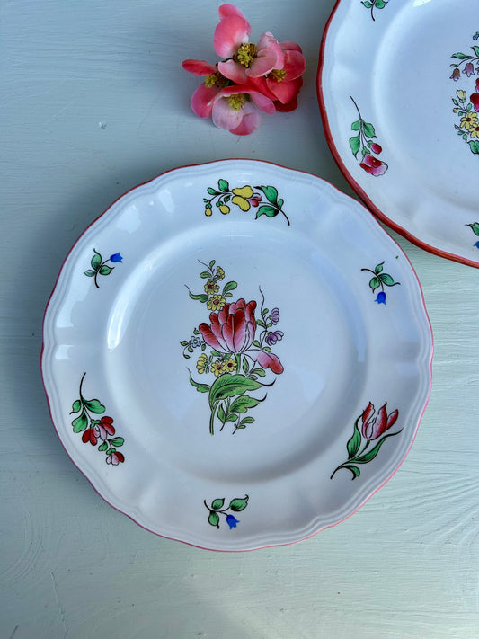 Assiettes à dessert Luneville - lot de 2