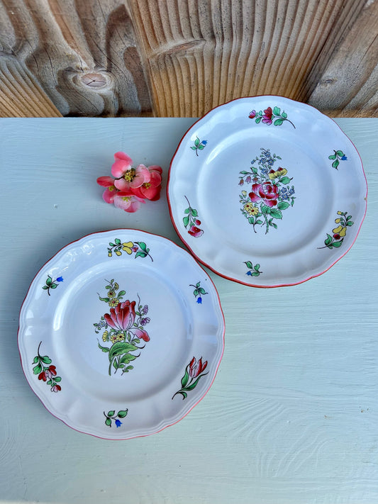 Assiettes à dessert Luneville - lot de 2