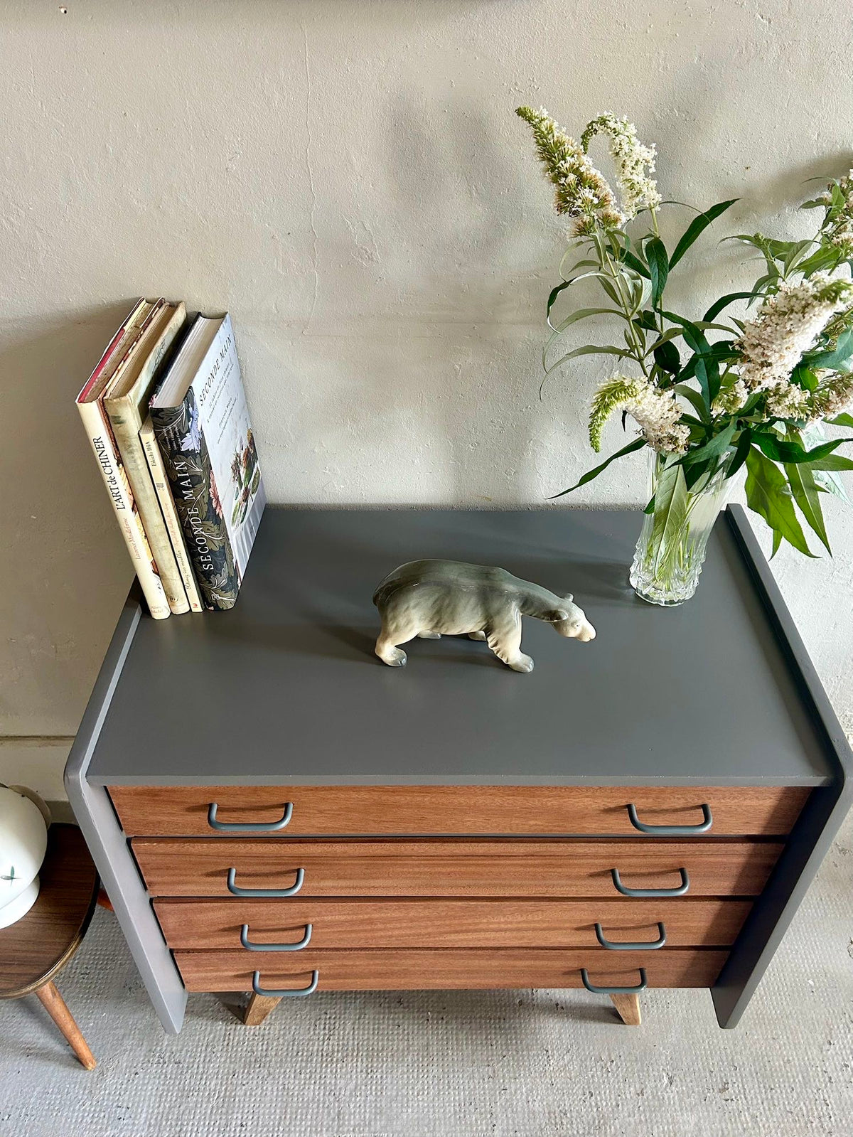 Commode scandinave 4 tiroirs  Meubles Patine