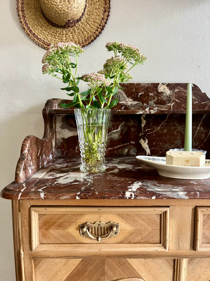 Meuble de toilette plateau marbre  Meubles Patine
