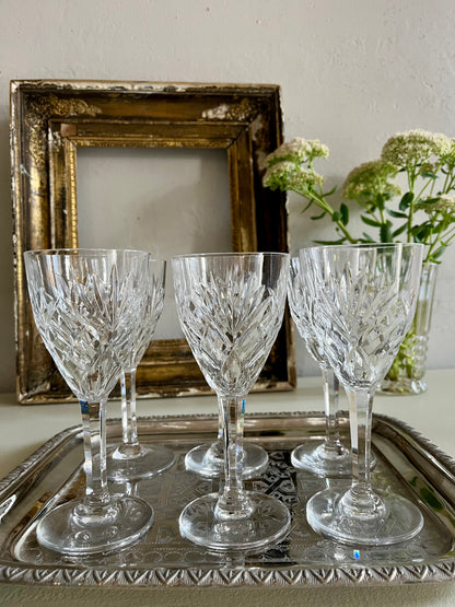 Verre à eau Saint-Louis Chantilly n°2  Vaisselle Patine