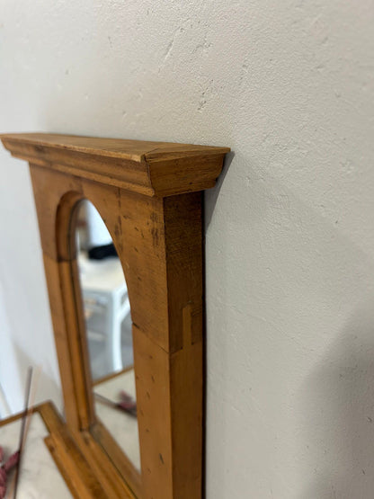 Miroir arche en bois