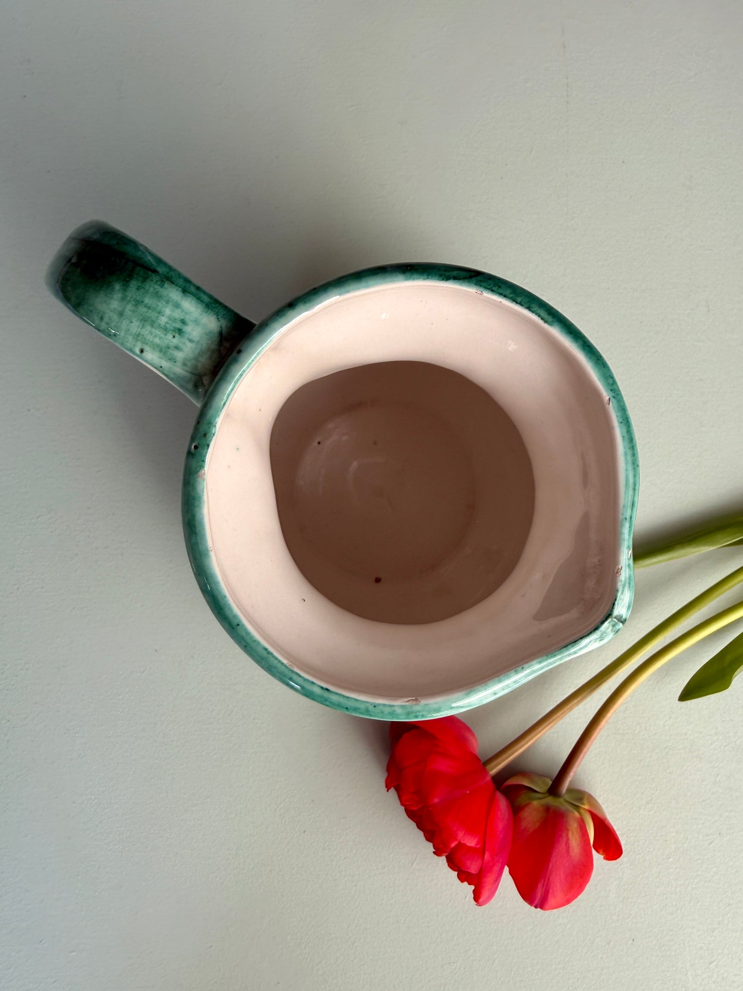 Pichet émaillé Deruta Italy