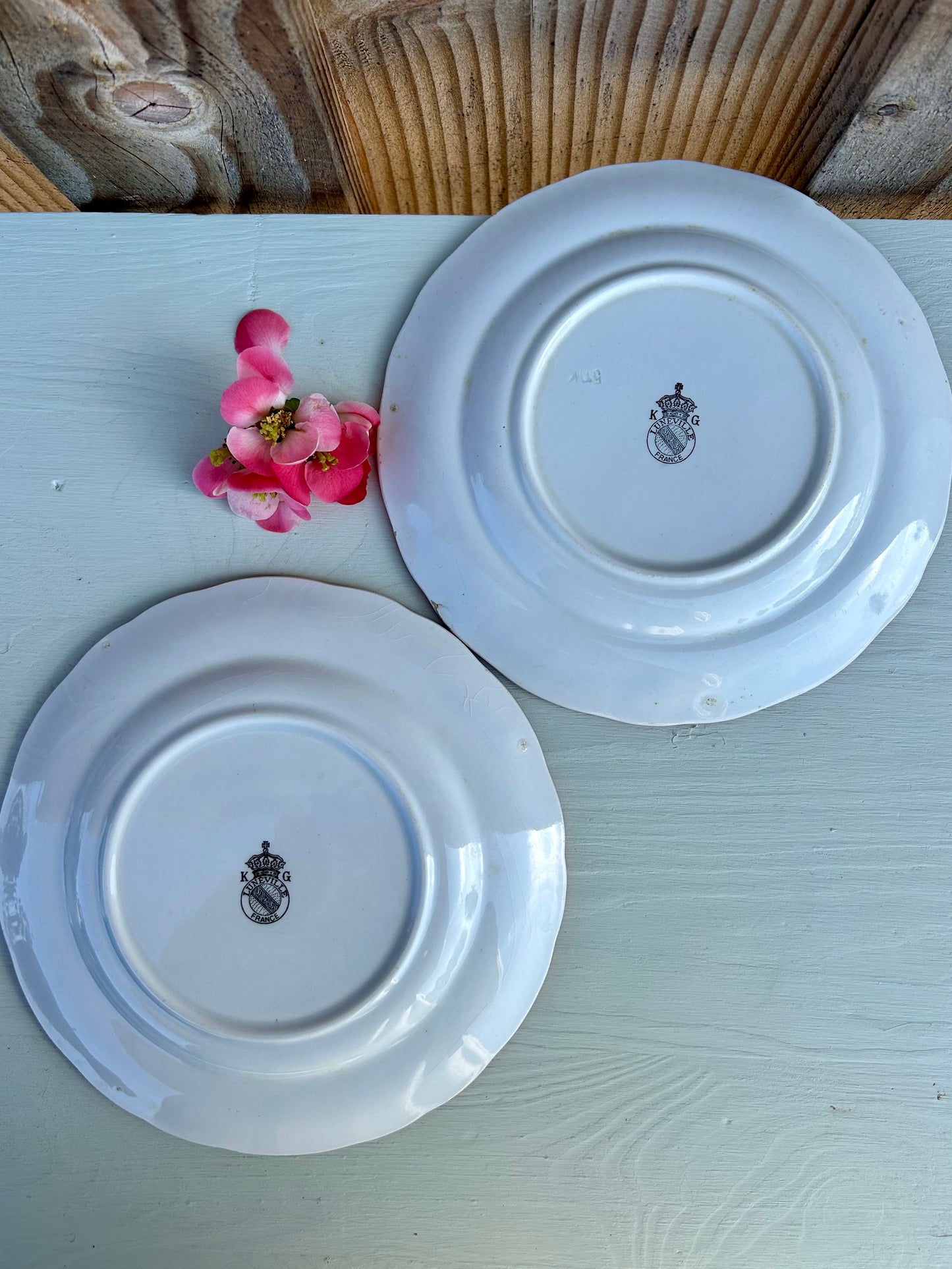 Assiettes à dessert Luneville - lot de 2