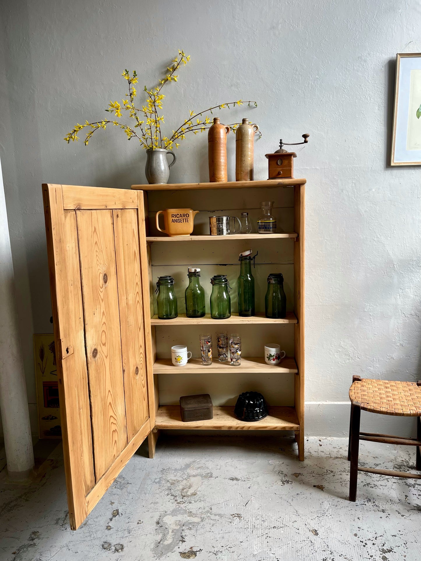 Armoire d’atelier vintage