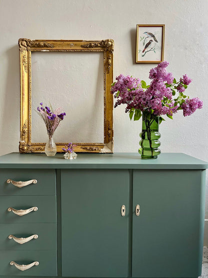 Buffet art déco gris bleu