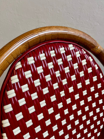 Chaise bistrot de terrasse-style café parisien