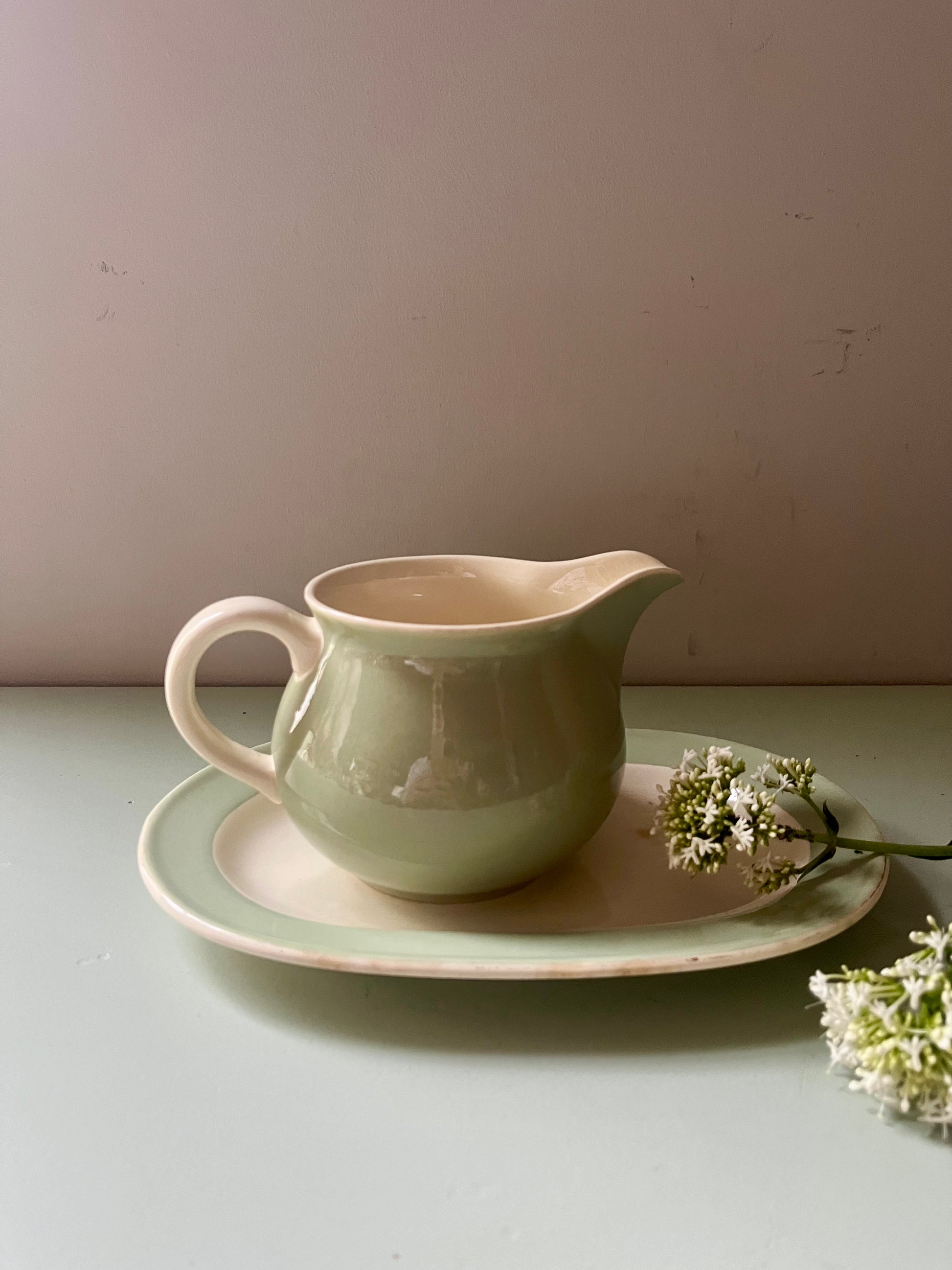 Pot à lait et ravier Villeroy et Boch  Vaisselle Patine