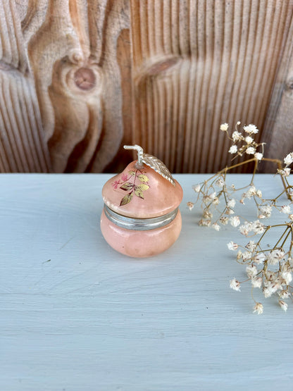 Boîte à bijoux - pilulier en albâtre