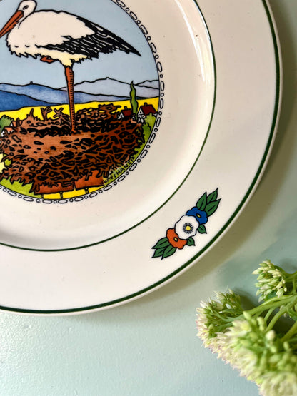 Assiette à dessert Villeroy & Boch Hansi d’Alsace  Vaisselle Patine