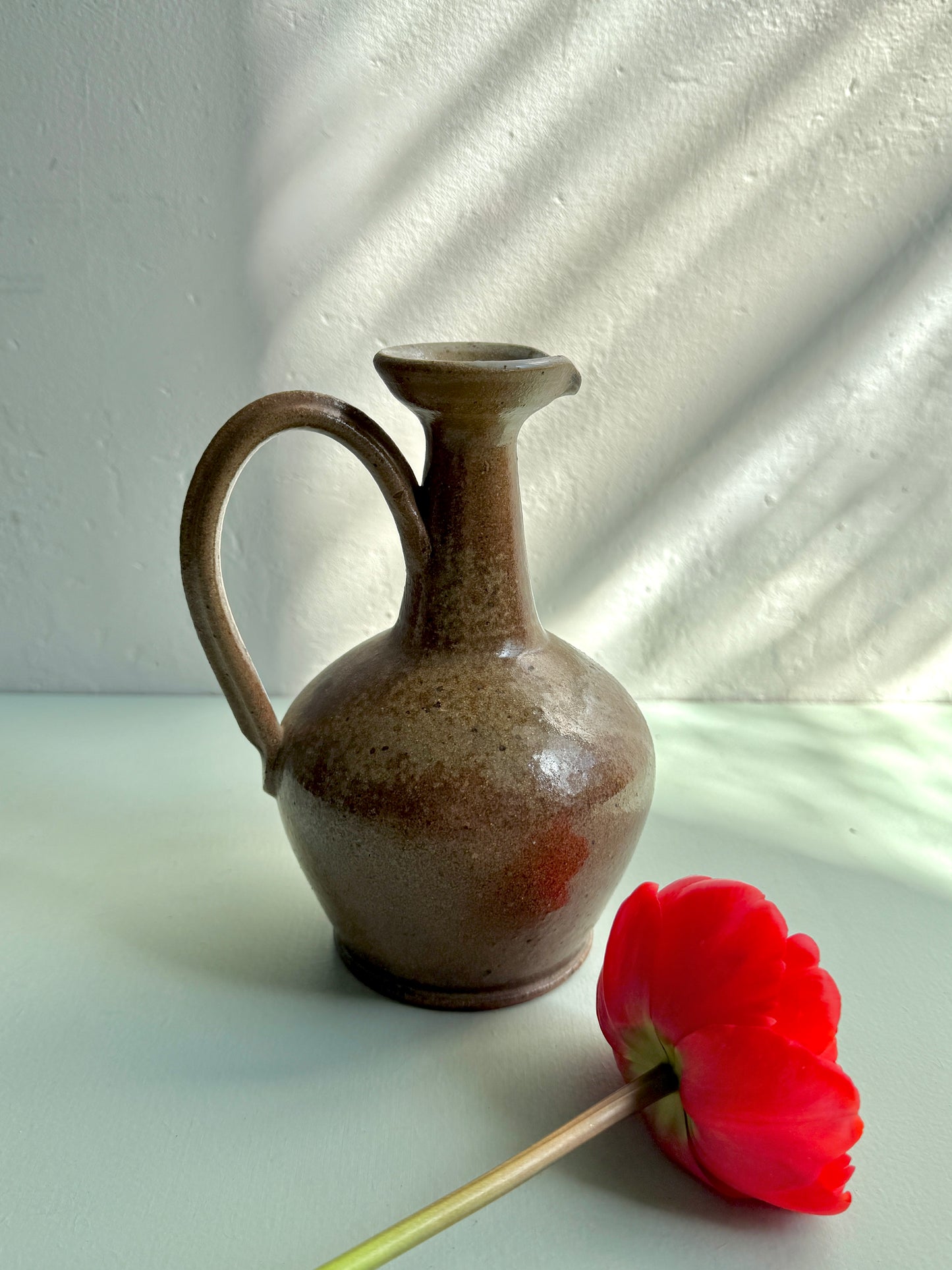 Vase en soliflore en grès