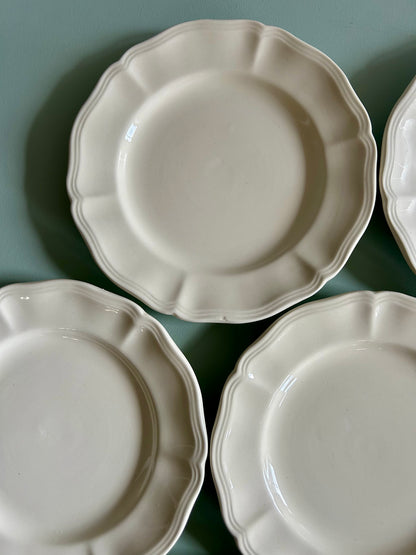 Assiettes à dessert Sarreguemines - lot de 6  Vaisselle Patine