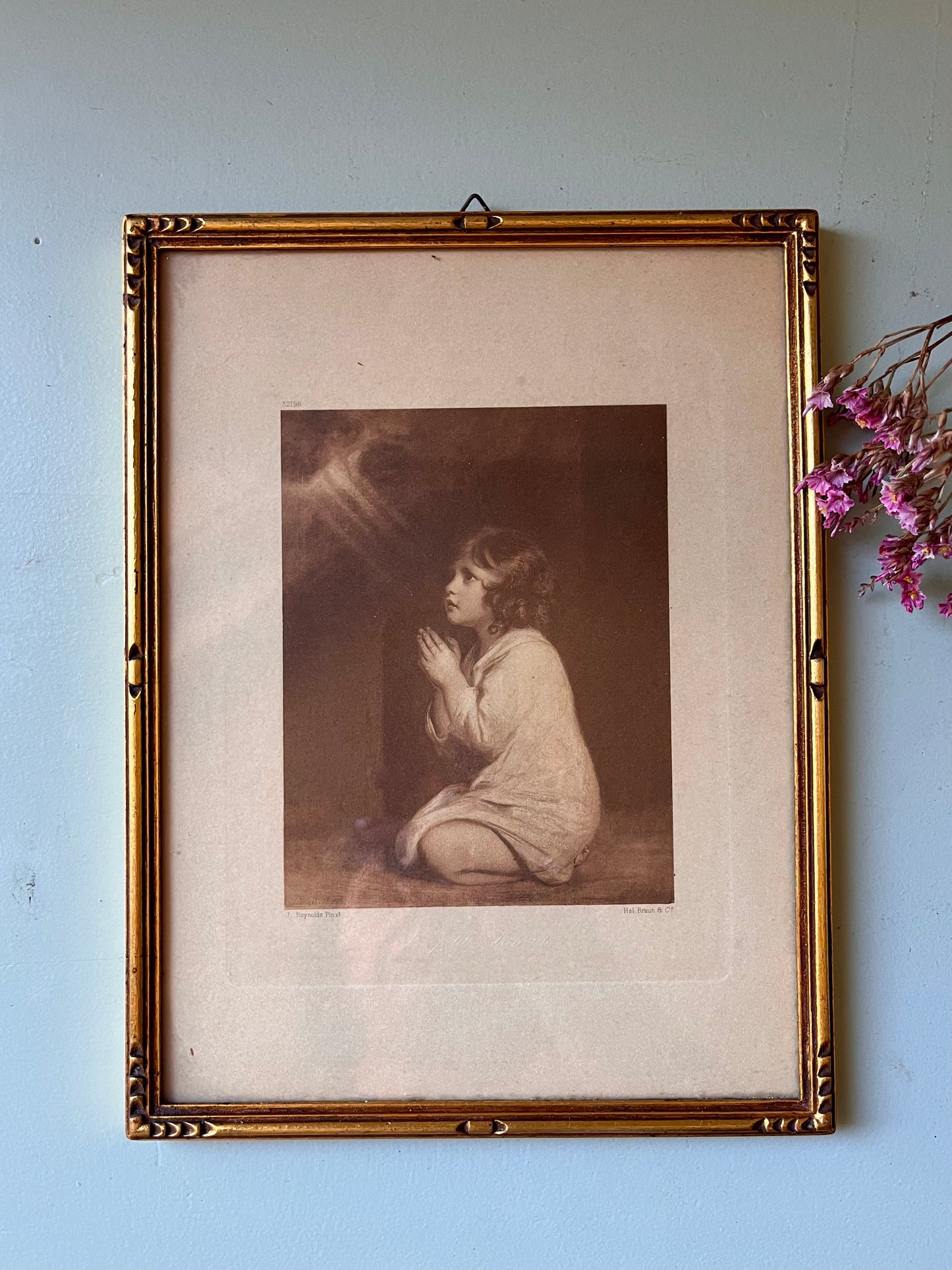 Illustration enfant sous cadre