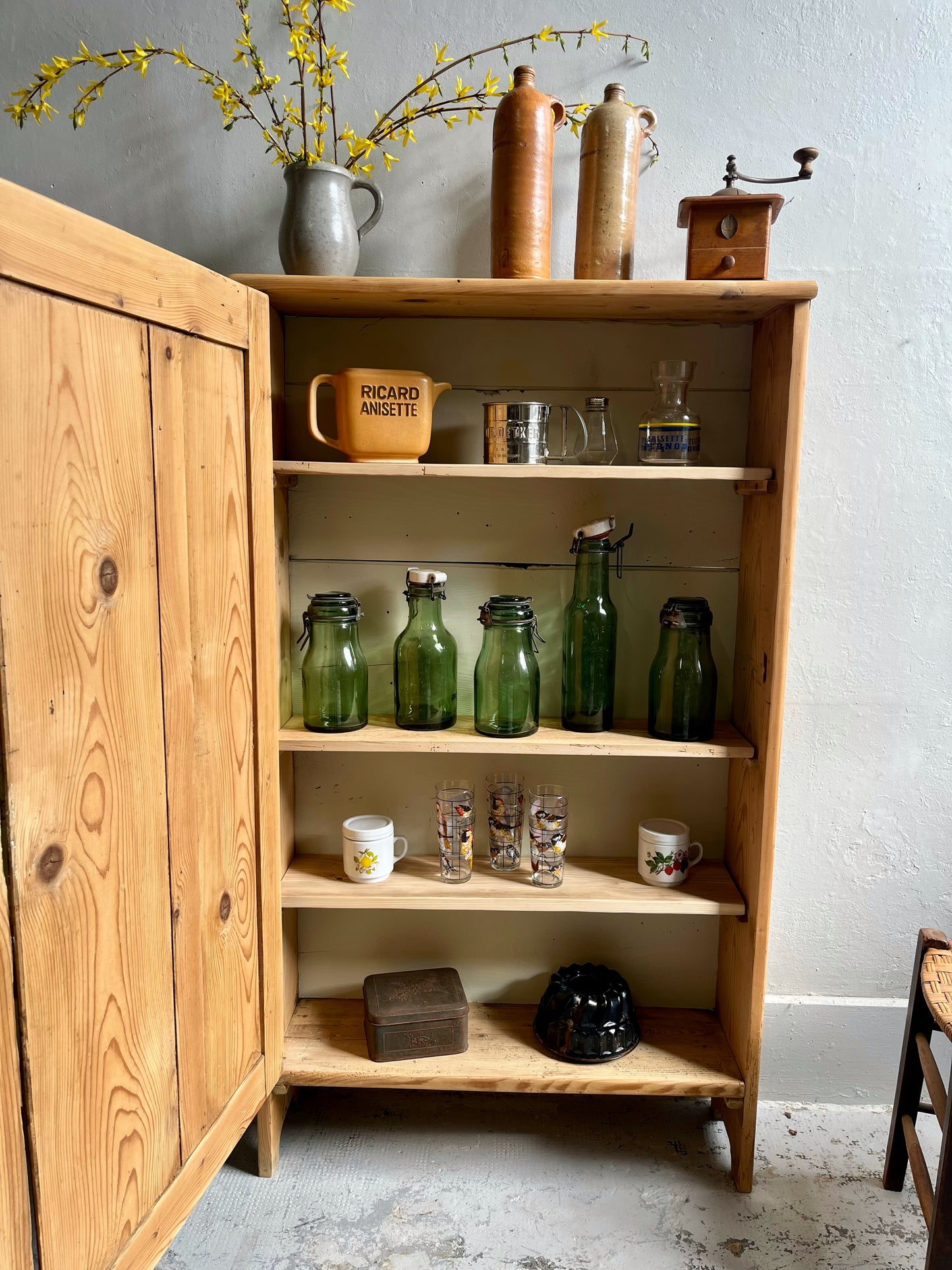 Armoire d’atelier vintage