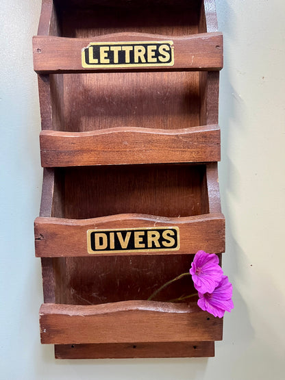 Porte courrier vintage  Décoration Patine