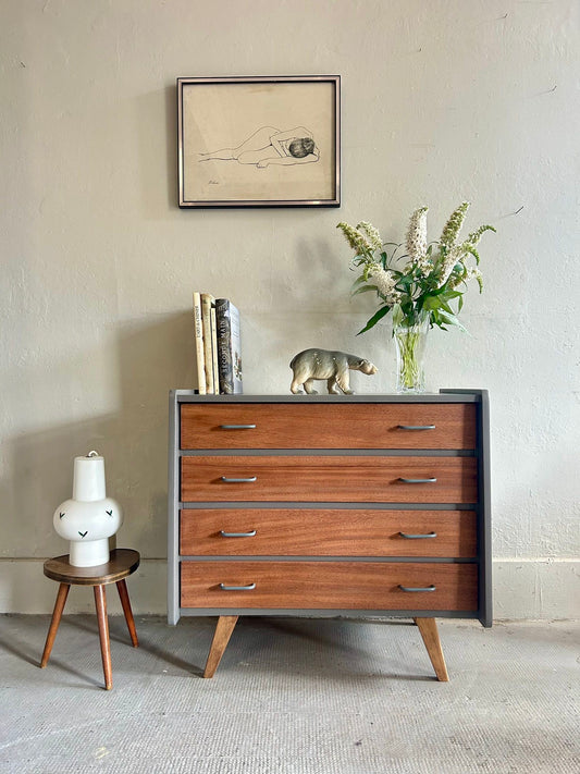 Commode scandinave 4 tiroirs  Meubles Patine