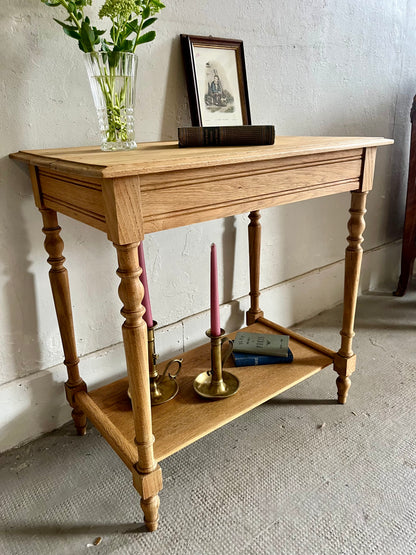 Console en bois ancienne rénovée   Patine