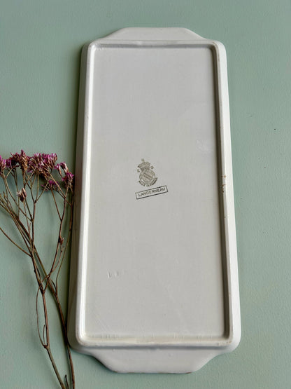 Plat à cake Luneville - collection Landerneau