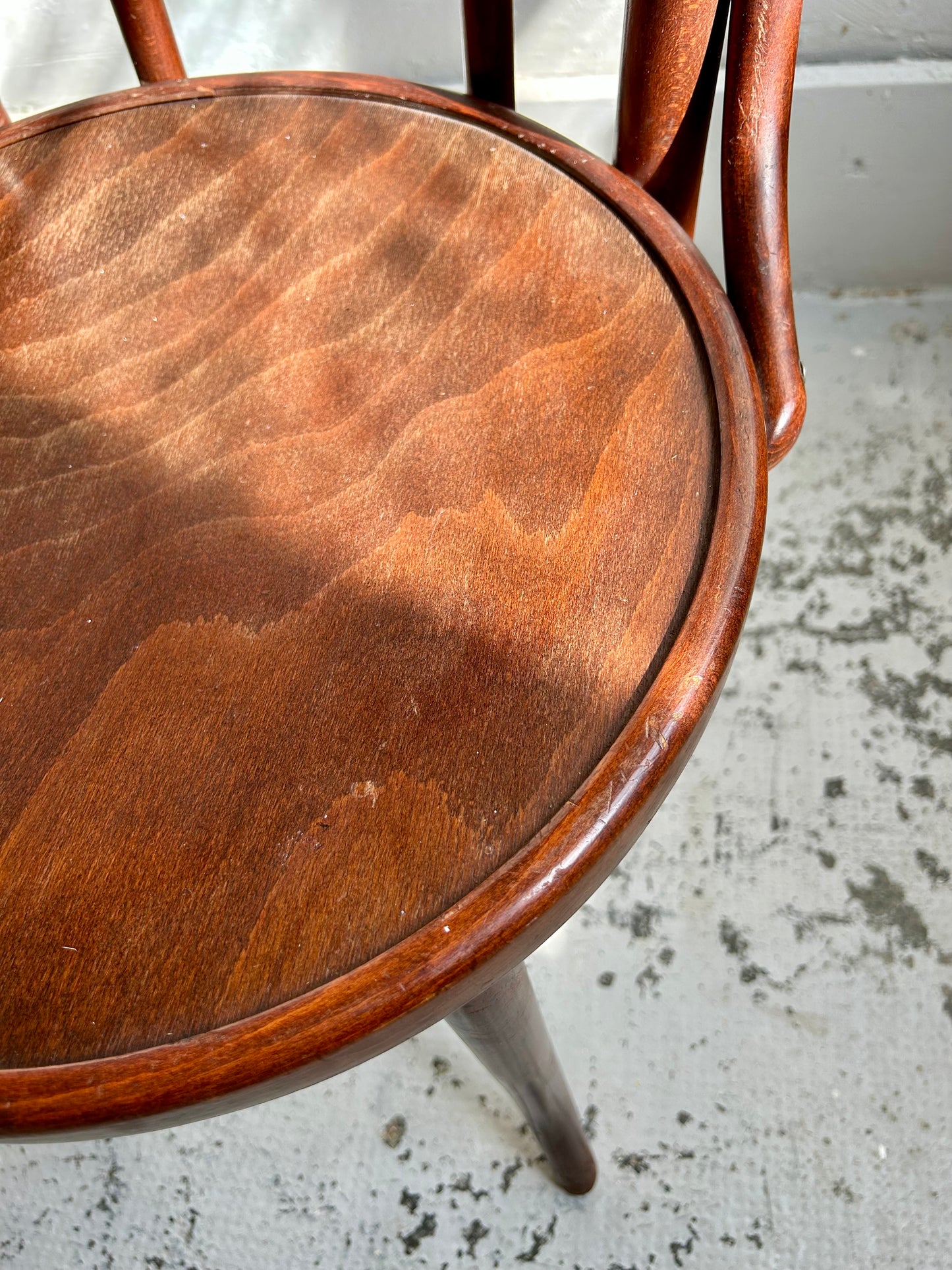 Chaise bistrot bois courbé - lot de 2