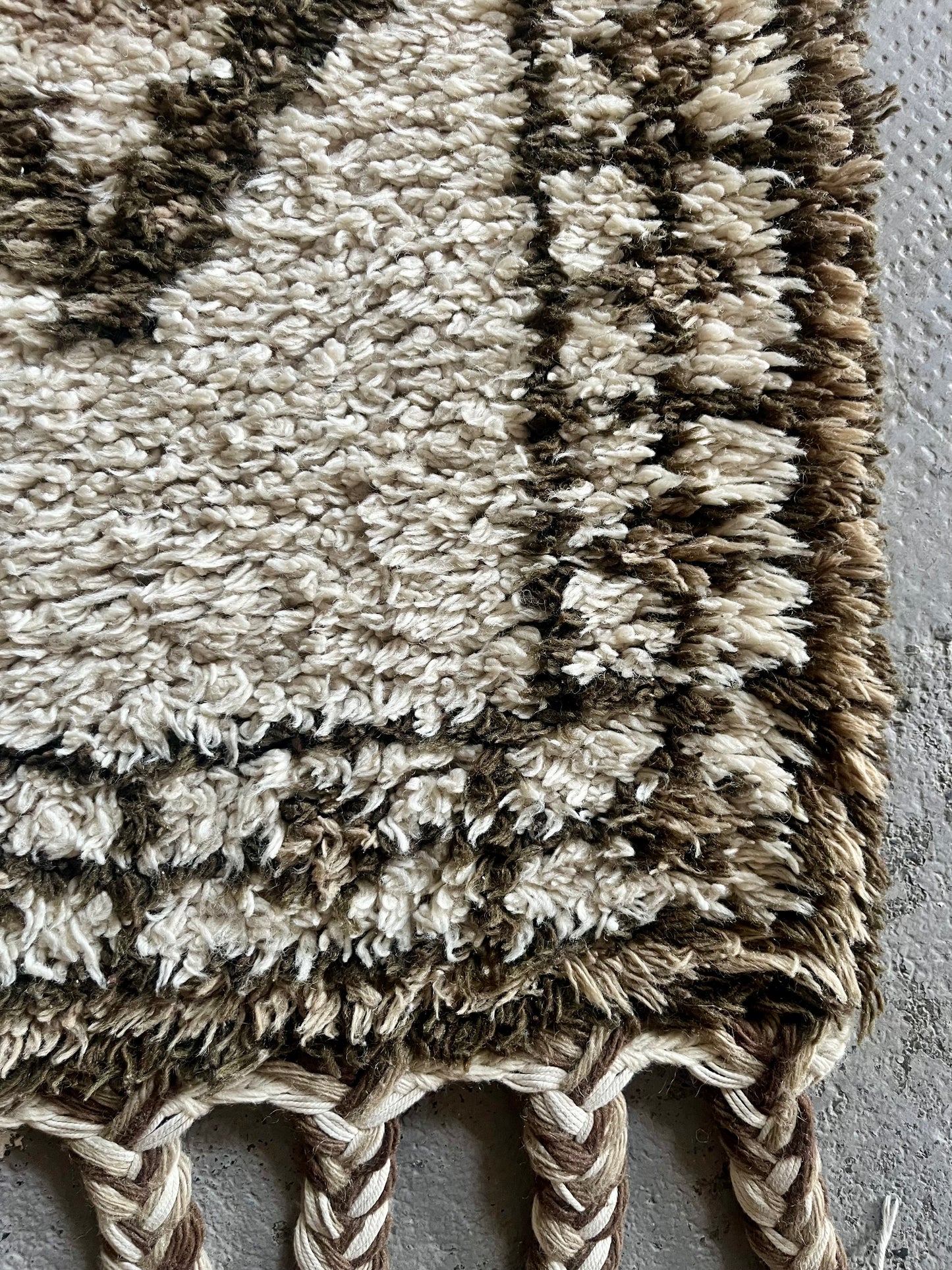Tapis en laine rectangulaire  Décoration Patine