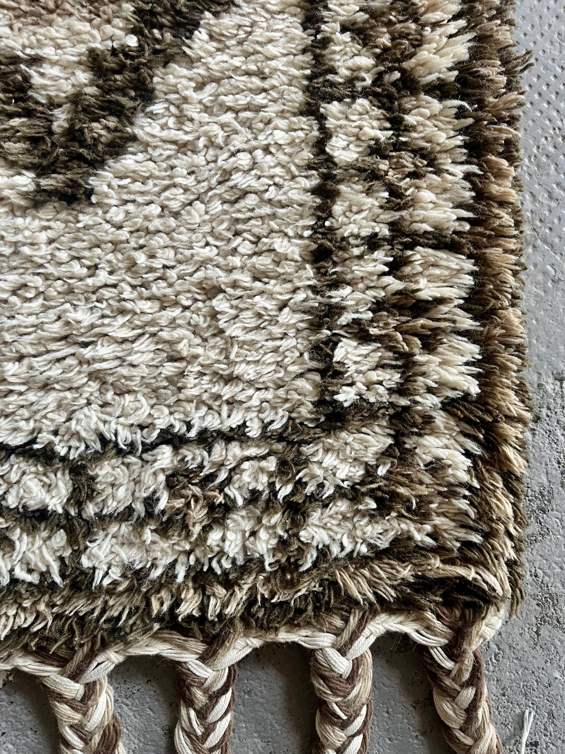 Tapis en laine rectangulaire  Décoration Patine