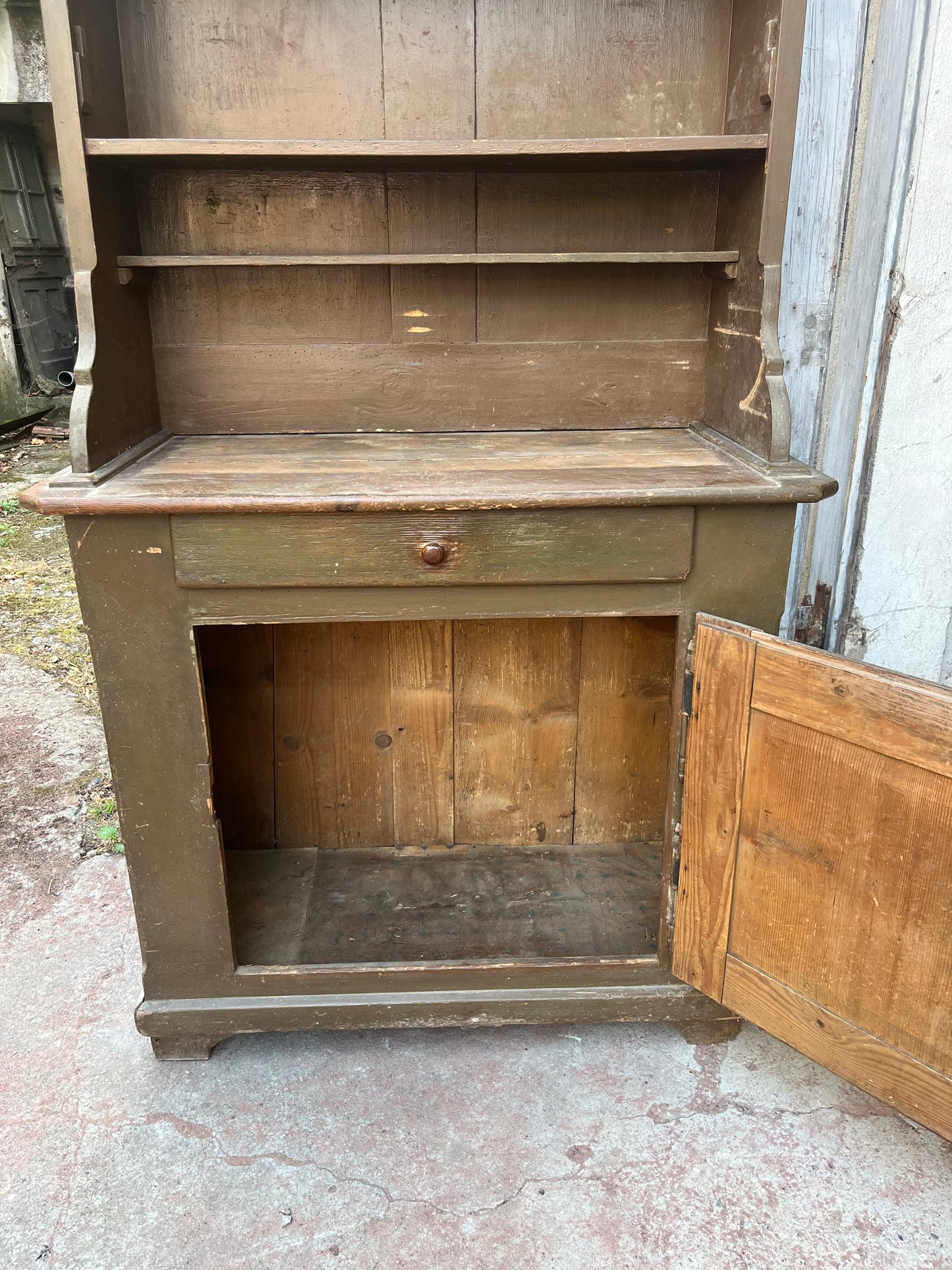 Vaisselier 1 porte  Meubles à rénover Patine