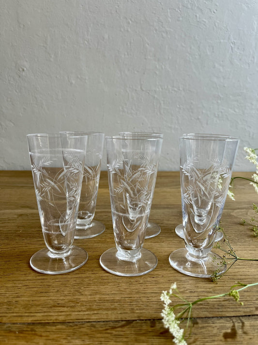 Lot de 6 coupes vintage