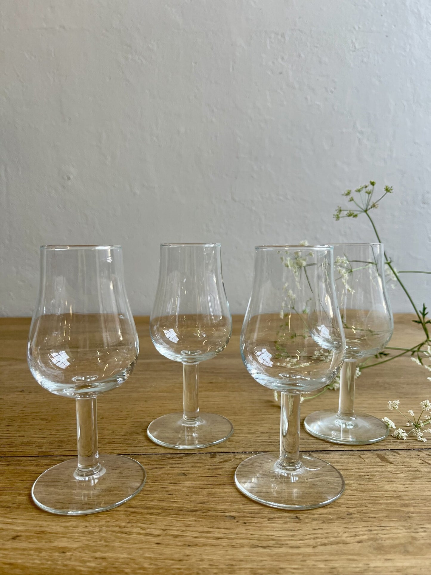 Lot de 4 verres à dégustation