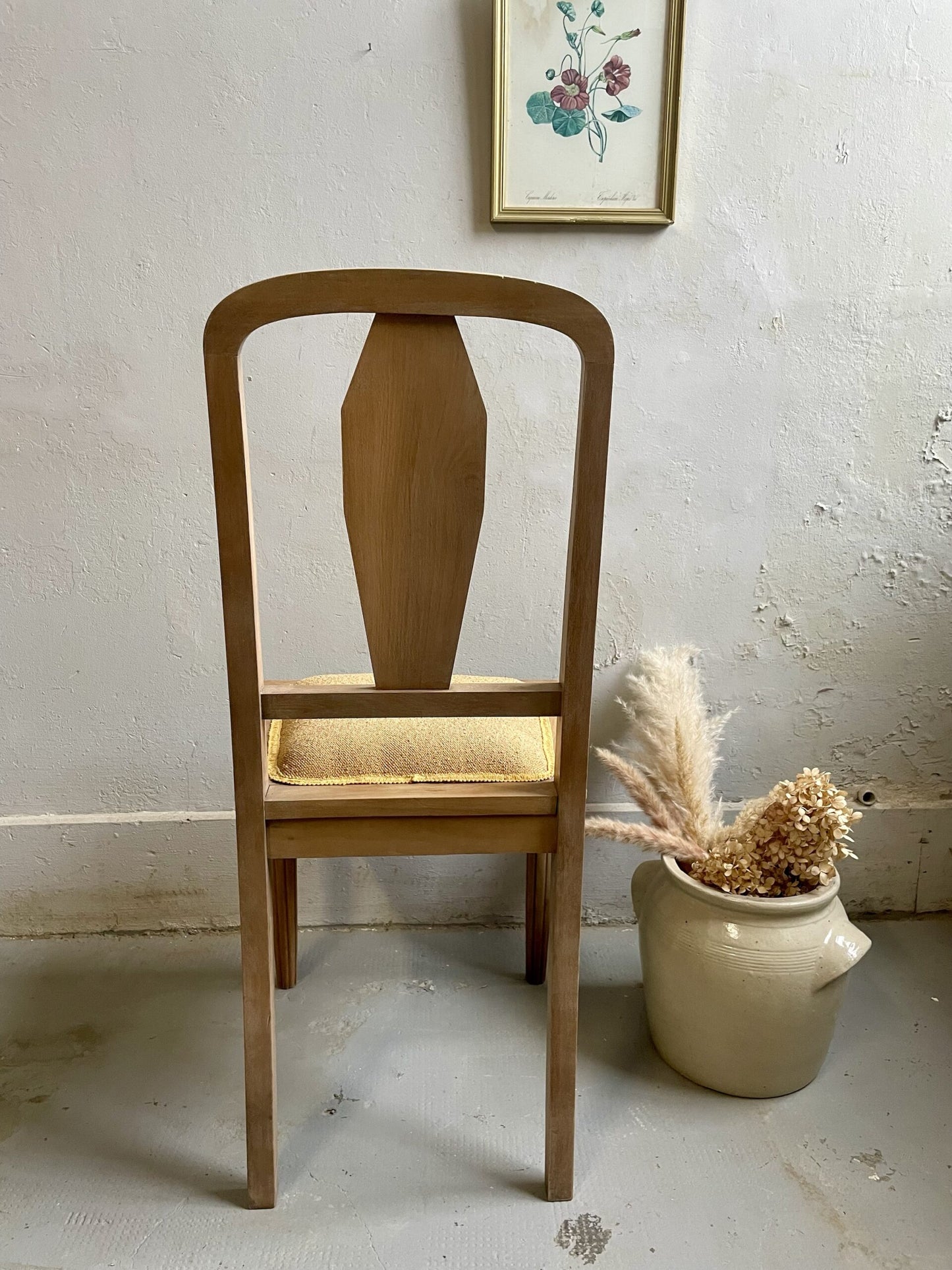 Paire de chaises Art Déco restaurées