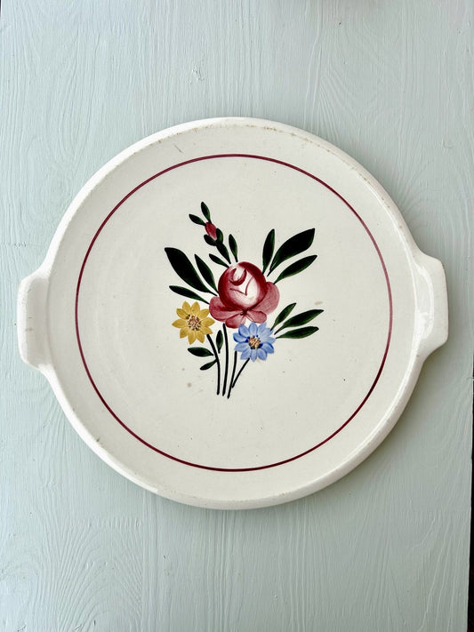 Plat à tarte Sarreguemines – Modèle Châtenois