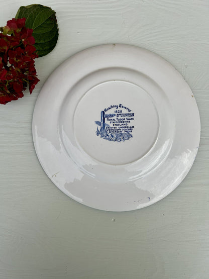 Assiette Coaching Taverns – Royal Tudor Ware