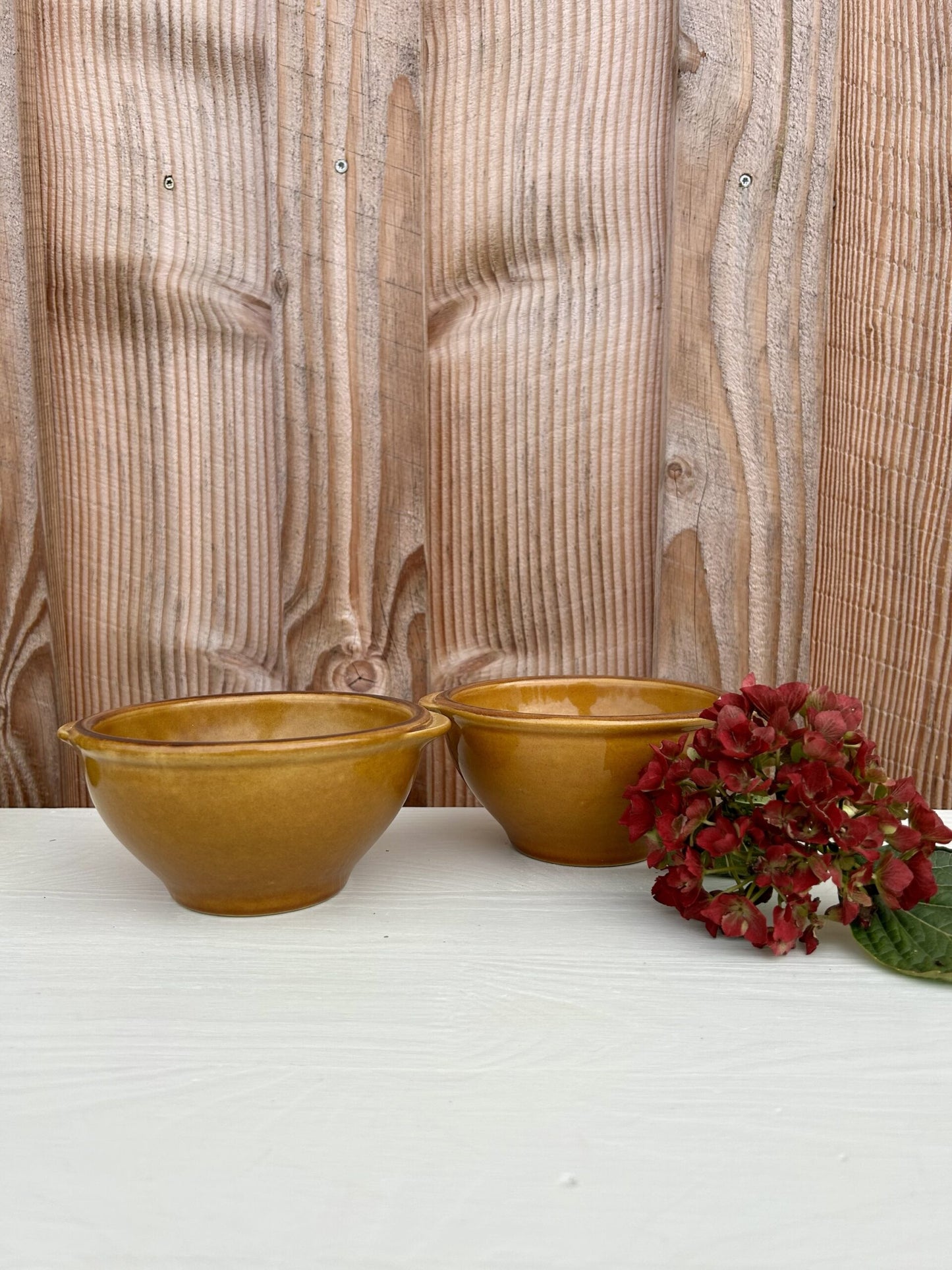 Bols en grès vernissé - lot de 2