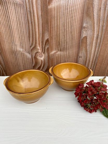 Bols en grès vernissé - lot de 2