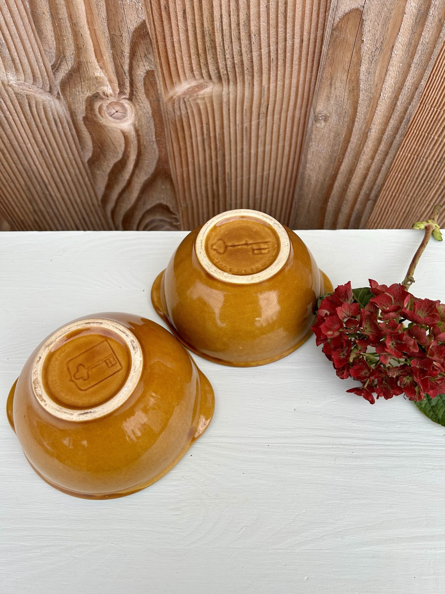 Bols en grès vernissé - lot de 2