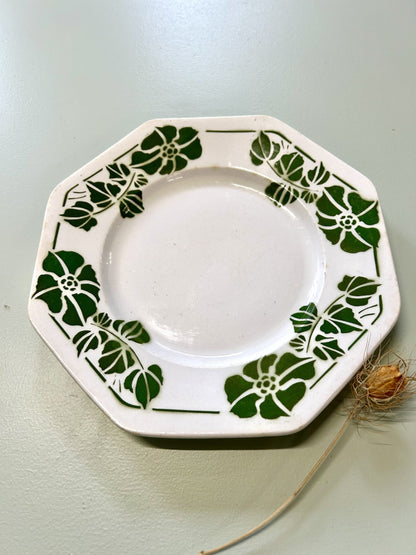 Assiettes plates Touraine Pexonne F.F - lot de 2