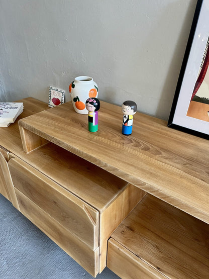 Console en orme/ pièce unique