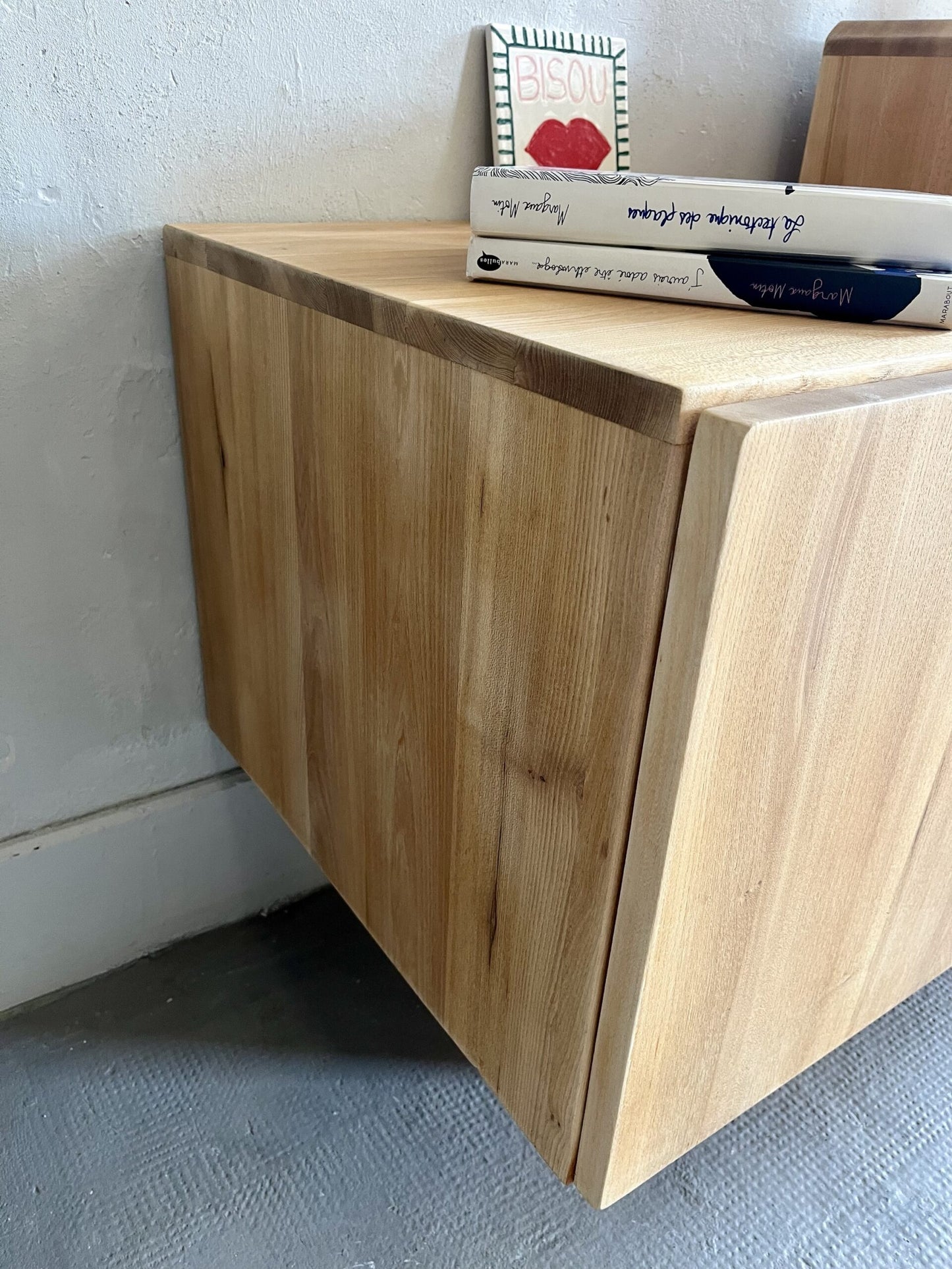 Console en orme/ pièce unique