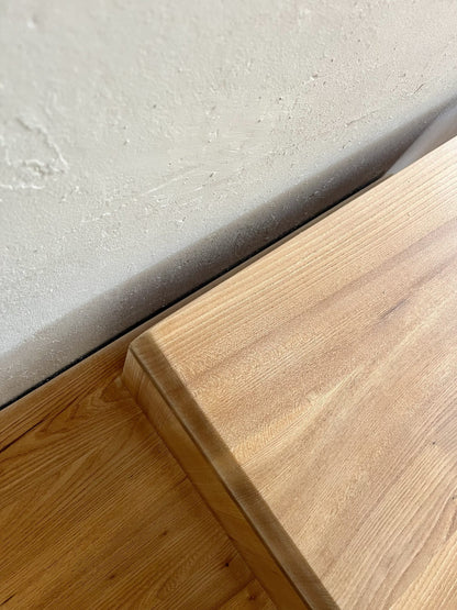 Console en orme/ pièce unique