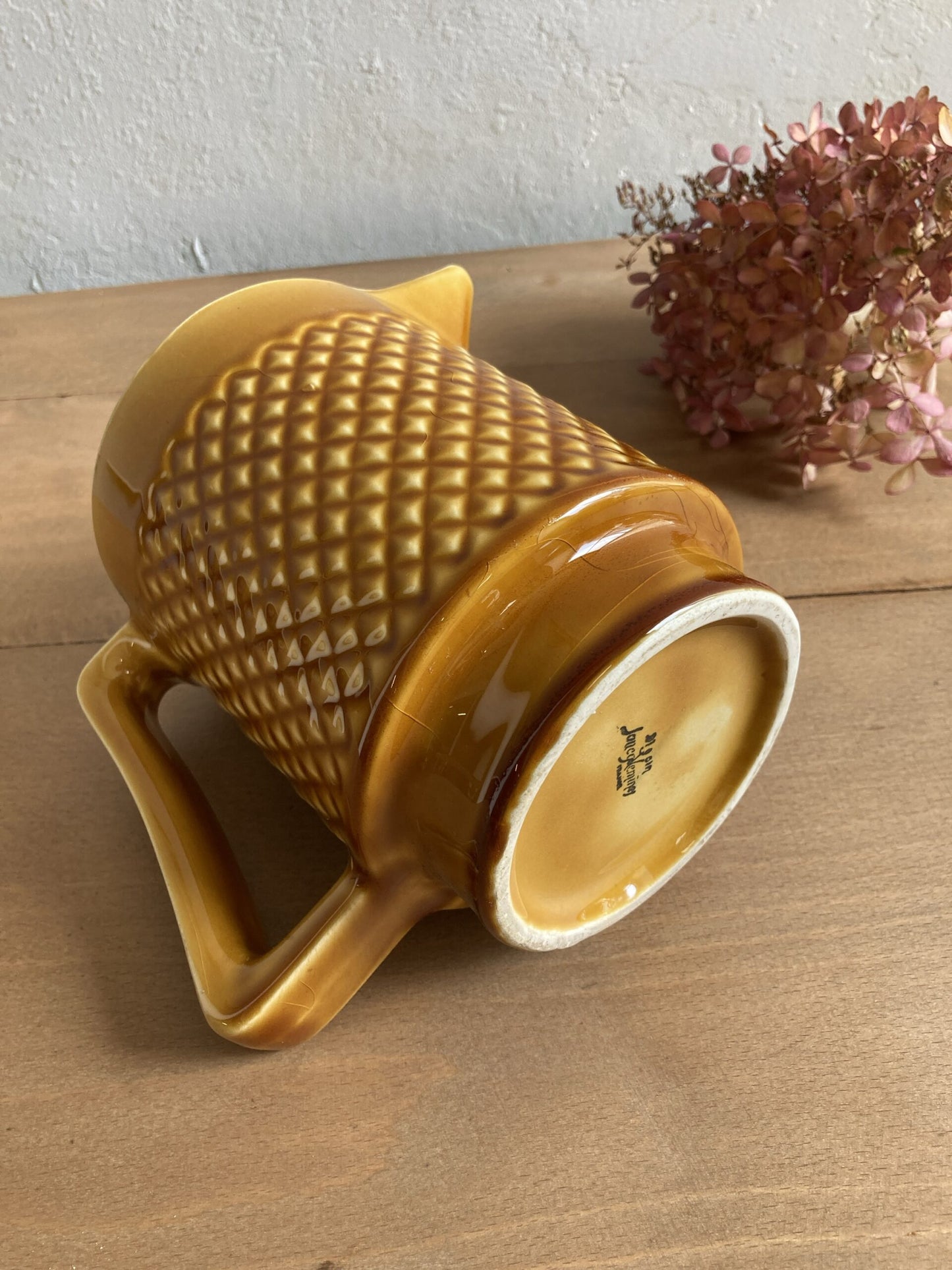 Carafe en céramique vintage - Sarreguemines