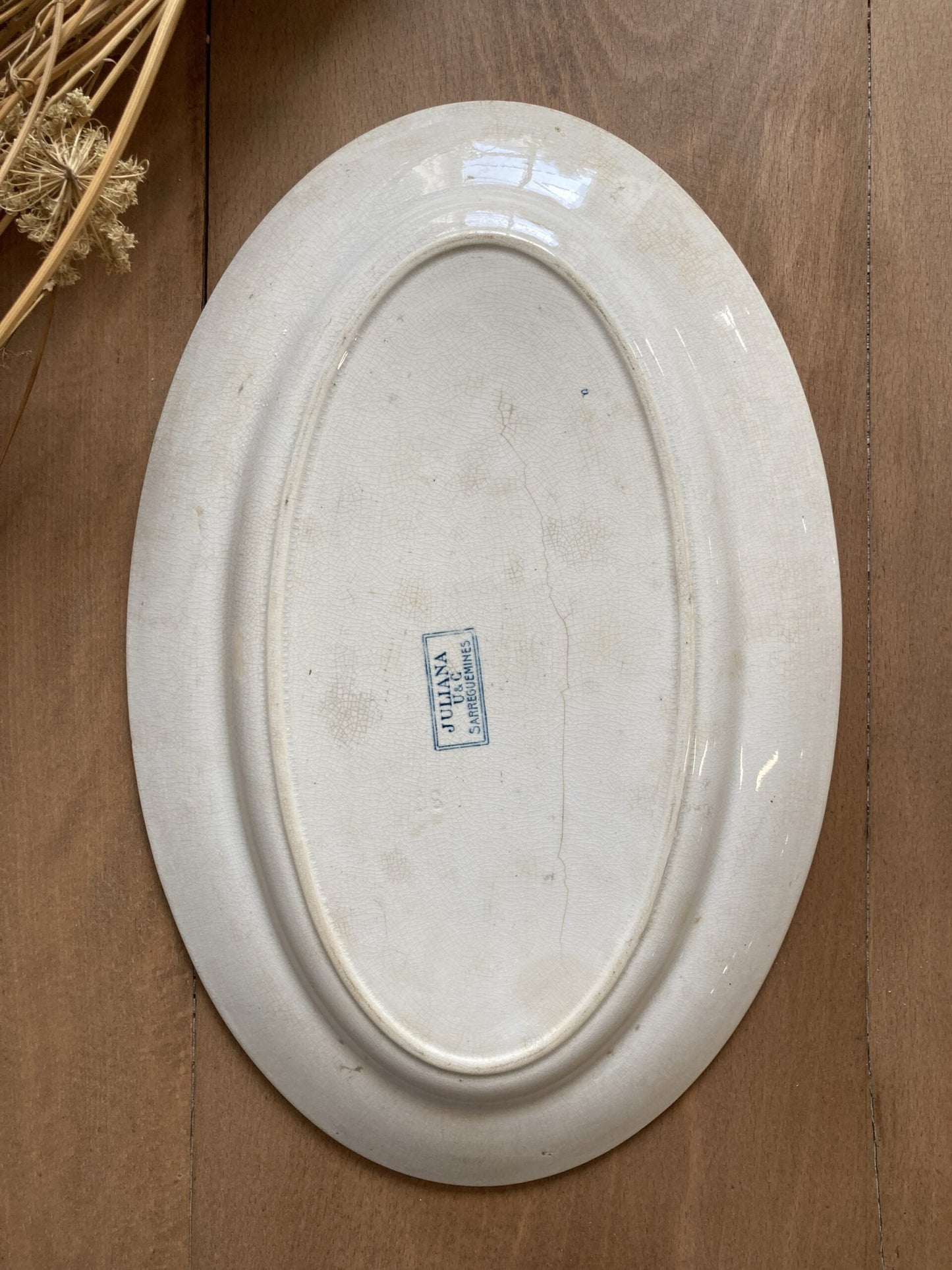 Plat ovale Juliana - Sarreguemines