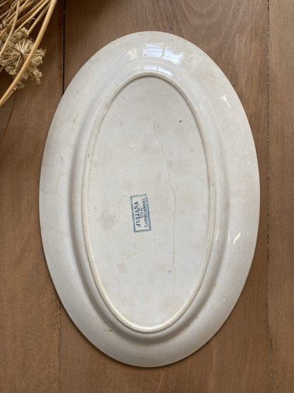Plat ovale Juliana - Sarreguemines