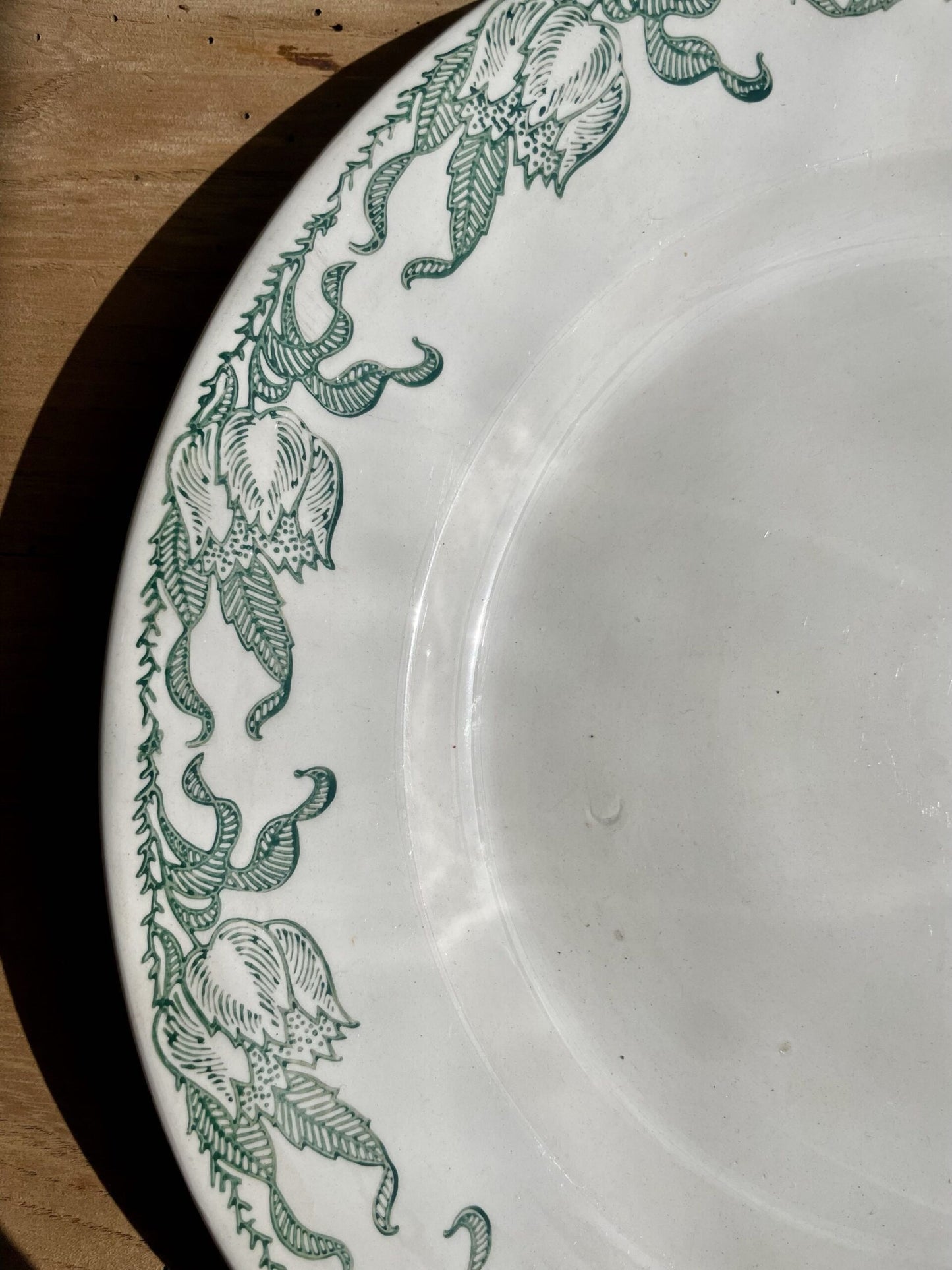 Grande assiette Longwy