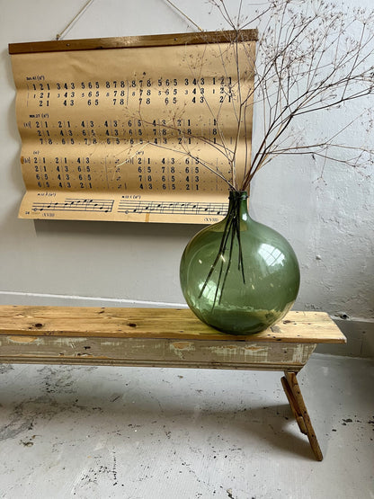 Banc ancien en bois patiné  Meubles Patine