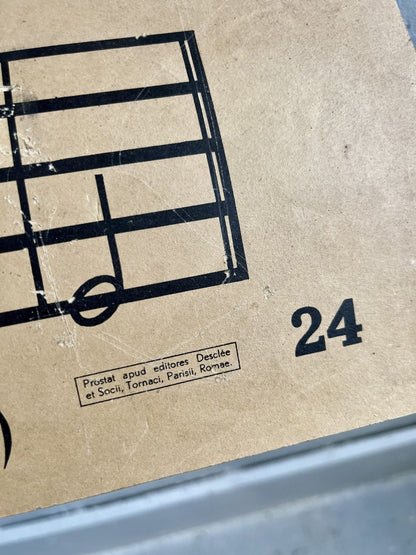 Partition murale ancienne